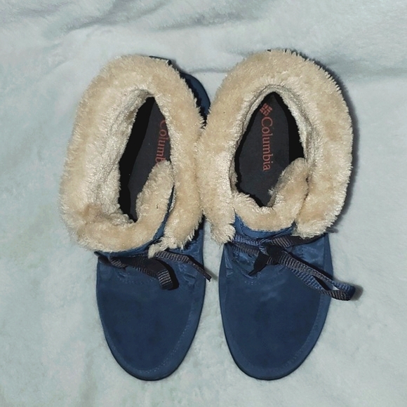 Columbia Powder Summit Shorty Omni Tech Waterproof Insulated Boots Women's 8.5 - Picture 9 of 12